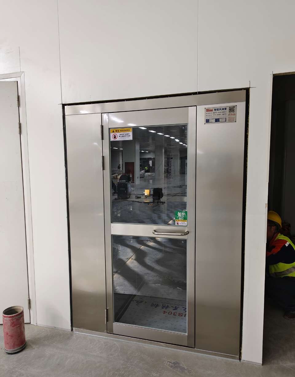山东宏鑫宇射线防护工程有限公司风淋室安装